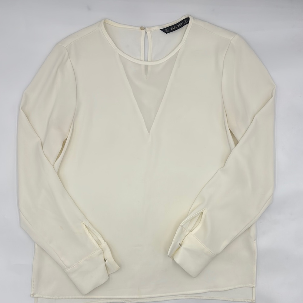 Zara Pearl Jam Blouse